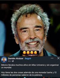 Si Gracias a la 4 T dice Damián alcazar 🥰😍