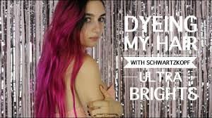 If you're asking whether or not the result will be affected by having pink in your hair before, that is a different question. Dyeing My Hair With Schwarzkopf Ultra Brights Youtube