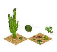 Pixel art space shooter 2d tileset is a set for creating game levels. Pixel Art Cactus Tilesets And Plants Vector Game Stock Vector Illustration Of Garden Desert 55005154