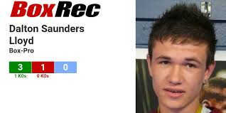 BoxRec: Dalton Saunders Lloyd