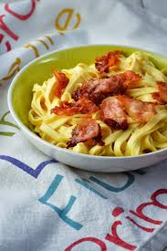 Tagliatelles A La Carbonara La Vraie Recette Sans Creme Tagliatelle Carbonara Tagliatelles Carbonara