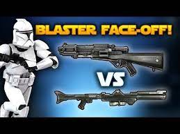 Star Wars Battlefront 2 Blaster Face Off Tl 50 Vs Dc 15le Which Blaster Is The Best Weapon Star Wars Battlefront Battlefront Star Wars