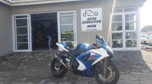 Auto Executive Port Elizabeth Auto Executive Bikes Another Delivery To A Lucky Customer 2008 Suzuki Gsxr 1000 Blue And White As A Suzuki Should Be Exhaust Done Low Mileage And Serviced