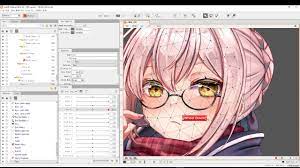 Live2d Full Workflow Modeling Animation Physics Audio Lip Sync 11 Animation Anime Characters Lip Sync