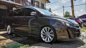 Harga tersebut juga termasuk kos pemasangan tayar, perimbangan roda ( wheel balancing ), valve getah baru dan pengisian gas nitrogen. Proton Exora Change Rim To 18 Inch Youtube