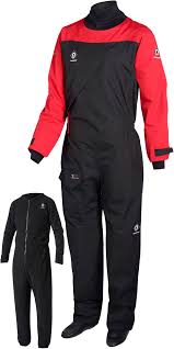 2019 crewsaver atacama sport drysuit including undersuit red black 6555