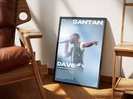 Buy Santan Dave Music Poster Print