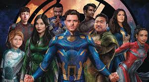 Os eternos é uma história com diversos tons e nuances, que se inicia pelo medo cego e paralisante de estar preso a um destino cruel e nos mostra a evolução dos personagens em sua missão mais difícil. Nova Imagem Promocional Em Alta Resolucao D Os Eternos Universo Marvel 616