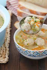 Russian Meatball Soup Sup S Frikadelkami Olga S Flavor Factory Recipe Russian Recipes Recipes Meatball Soup