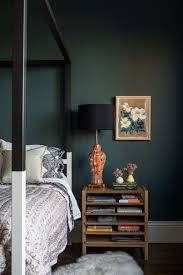We Love That This Patchwork Home Owes Its Look To A Book Club Green Bedroom Walls Green Bedroom Design Bedroom Green