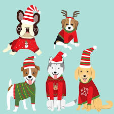 1080x1024 royalty free (rf) clipart illustration of blank tag on. Dog Christmas Stock Illustrations Cliparts And Royalty Free Dog Christmas Vectors