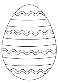 Imprimir Huevos De Pascua Para Colorear