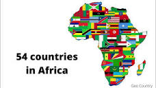 List of countries in Africa in alphabetical order - YouTube
