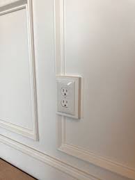 The underside has a heavy metal plate that provides support. A Easy Approach To Wainscot Paneling Fine Homebuilding Moldings And Trim Wainscoting Picture Frame Wainscoting
