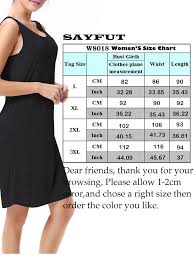 Sayfut Sayfut Women S Loose Tank Tops Long Dresses Casual Sleeveless Essential T Shirt Dress Length Knee Vest Size L 3xl Walmart Com Womens Loose Tank Tops Long Dress Casual Knee Length Sundresses