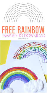 Free download 10 ged teacher resume examples resume collection new. Free Rainbow Template Printable Pdf Crafts On Sea