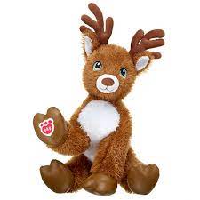 Build A Bear Christmas Reindeer 2022 Santa's Christmas Reindeer Stuffed Animal | Build-A-Bear®