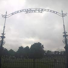 Disease and a competitive gristmill also contributed to moravian hope's decline. Hope Moravian Cemetery Cemetery