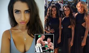 Green-Mundine ring girl cut for attitude not breast size | Daily Mail  Online