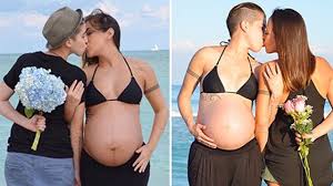 Lesbian couple's Instagram photo advocating for same sex couples to carry  children goes viral - ABC13 Houston