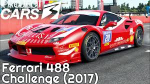 The ferrari 488 challenge debuted in december of 2016 as a replacement for the ferrari 458 challenge in the 2017 racing season. Ferrari 488 Challenge 2017 Hockenheimring Gp Pc3 Project Cars 3 Gameplay Youtube