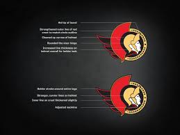 After a series of changes suggested by the franchise owner, the visual identity mark has become even more decisive and strict. Senschirp Rebranding The Ottawa Senators