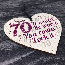 Want some unique 70th birthday gift ideas for mom? Funny 70th Birthday Card 70th Birthday Gift For Mum Dad Nan