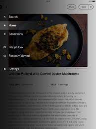 Ny Times Cooking Sidebar Menu Ipad Chicken Paillard Recipes Food