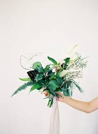 Modern Tropical Wedding Aesthetic From Singapore Once Wed Modern Wedding Bouquets Wedding Bouquets Beach Wedding Flowers
