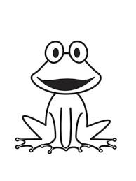 Frosch Ausmalbild 02 Ausmalbild Frosch Frosch Malen Ausmalbilder