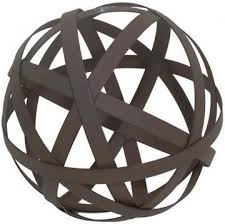 Metal Orb Table Accents Home Accents Home Decor Orb Chandelier Decorative Sculpture Metal Bookshelf