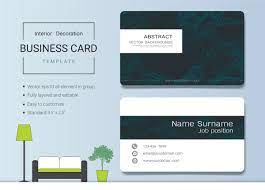 Business Name Card Template For Interior Designer 532372 Vector Art At Vecteezy