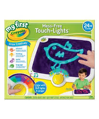 My First Mess Free Touch Lights Tablet Crayola Age Appropriate Toys Mess Free