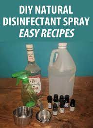 Diy Natural Disinfectant Spray Easy Recipes New Life On A Homestead Recipe Natural Disinfectant Diy Natural Products Disinfectant Spray