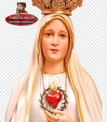 Please to search on seekpng.com. Immaculate Heart Of Mary Our Lady Of Fatima Apparitions Of Our Lady Of Fatima Mary Hair Accessory Headpiece Png Pngegg