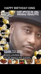 SUNDAY AUGUST 4th 2024 LIVE LAUGH (THIS SUNDAY)LOVE EAT DANCE PRAISE11AM TO  3PMJESUS LOUNGE205-09 JAMAICA AVE QUEENS.......... it's just days away. I'm  asking that let's have a good time. Let's have ...