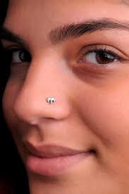 I Never Wanted My Nose Pierced Until I Saw This But Now I So Desperately Do Nose Stud Sterling Silver Nose Rings Nose Jewelry