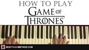Partitura piano game of thrones original music serie digital oficial 11 songs. Game Of Thrones Main Title Theme Piano Tutorial Lesson Youtube