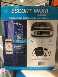 With the escort max ii platinum intelligent high definition radar laser detector, you get to avoid speed traps, red light cameras, and anywhere the police may be lurking. Escort Max Ii Platinum Radar Detector Bundle Costcochaser