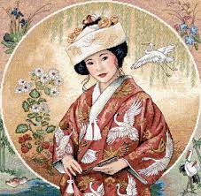 378 x 1000 jpeg 250 кб. 58 Geisha Ideas Cross Stitch Cross Stitch Patterns Stitch Patterns