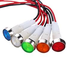 12v 10mm Led Indicator Pilot Dash Dashboard Panel Warning Light Lamp Alexnld Com
