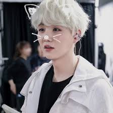 He is a very cute person.a genius! Cute Yoongi Uploaded By Kaouther Ch On We Heart It