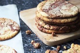 Salted Nutella Cookies Nutella Cookies Cafe Food Tanya Burr Cookies