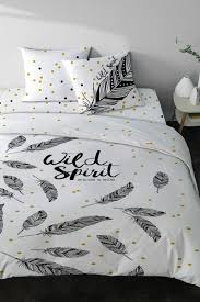 Deco Ado Motif Plume Parure Wild Spirit Curry Parure De Lit Ado Idee Deco Chambre Ado Housse De Couette Ado