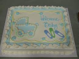 Good Ideas To Make A Grocery Store Cake Look Fancy Better Description From In Pinterest Com I Searche Baby Shower Cake Designs Baby Shower Cakes Shower Cakes