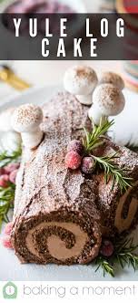 Yule Log Recipe All Of The Components Are So Simple To Make And Together They Are Truly Unforget Chocolate Yule Log Recipe Yule Log Recipe Chocolate Yule Log