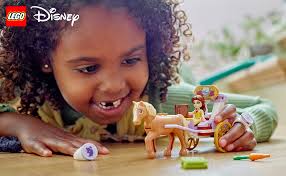 Amazon.com: LEGO Disney Princess Belle's Storytime Horse Carriage and  Mini-Doll, Princess Toy for Kids, Disney's Beauty and The Beast Movie Gift  for Girls and Boys Ages 5 and Up, 43233 : Toys