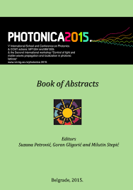 Crafted with by templatesyard | distributed by gooyaabi templates. Pdf Photonica2015 Book Of Abstracts