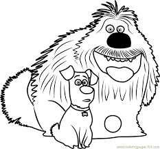 All of it in this site is free, so you can print them as many as you like. Duke And Max Coloring Page For Kids Free The Secret Life Of Pets Printable Coloring Pages Online For Kids Coloringpages101 Com Coloring Pages For Kids