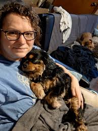 Happy National Hug 🫂 🤗 your dog day 🤗 💖 💓 This is Ozzy he loves a  great cuddles session ❤️ ☺️